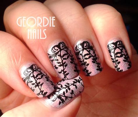 Geordie Nails Gazebo Vine Manicure Nails Manicure Stamping Nail Art