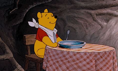 Winnie The Pooh Is Getting Ready To Eat Some Honey Winnie The