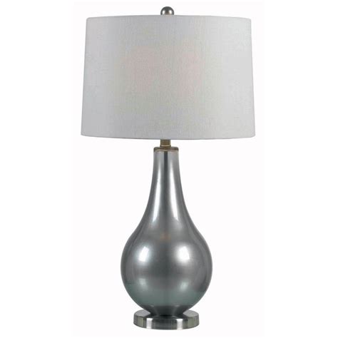 Showing results for kids lazy boy chairs. Kenroy Home Teardrop 29 in. Metallic Pewter Table Lamp-32043MP - The Home Depot