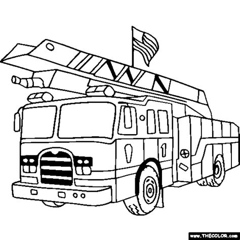 I may receive compensation if you make a purchase after clicking on my links. Coloring Pages Fire Engine - Coloring Home