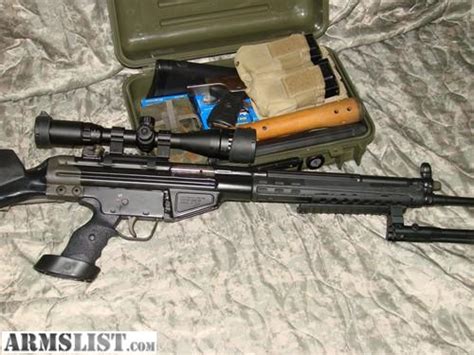 Armslist For Saletrade Hk 91g3 Clone Century Arms C91 308 Extras