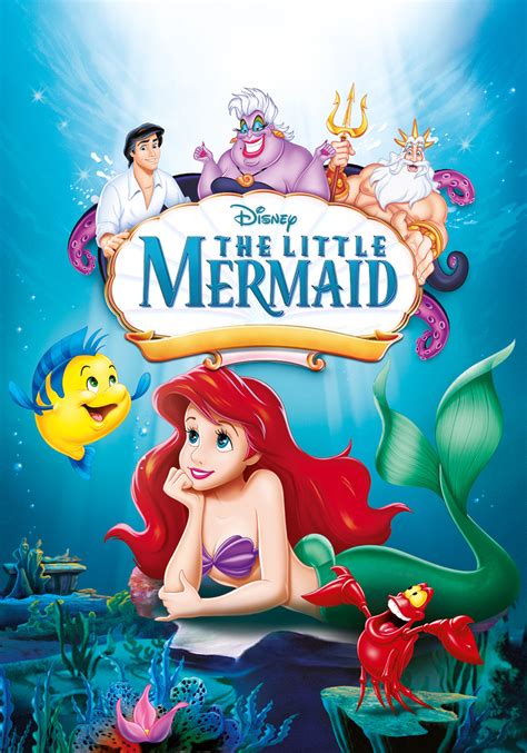 The Little Mermaid Poster La Sirenita Dgiiirls Walt Disney
