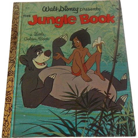 Little Golden Book The Jungle Book From Colemanscollectibles On Ruby Lane
