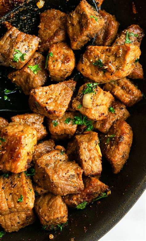 Garlic Butter Steak Bites One Pot One Pot Recipes
