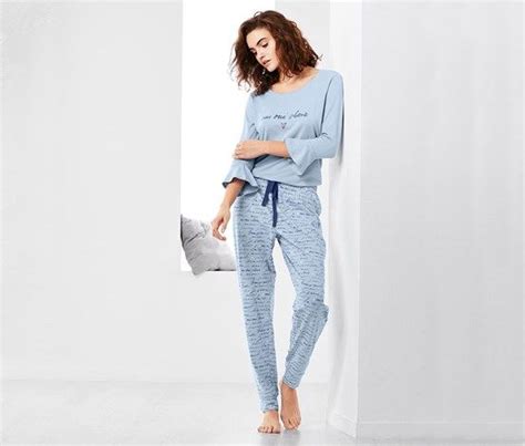 Women's Pajamas Set, Blue - Brands For Less | Pyjama