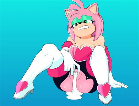 Rule 34 Amy Rose Anthro Cosplay Cum In Pussy Female Female Only Furry