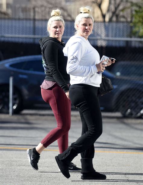 Karissa And Kristina Shannon Out In Los Angeles Gotceleb
