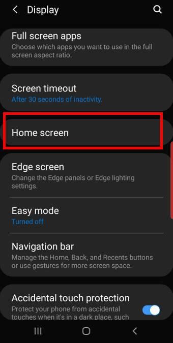 How To Use Galaxy S10 Home Screen Landscape Mode For Home Screen And