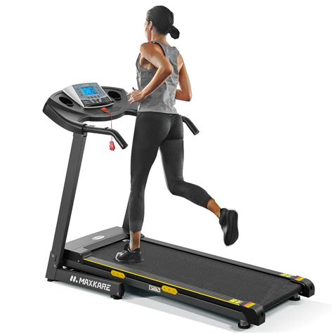 Maxkare Treadmill For Home Folding Treadmill With 12 Level Automatic