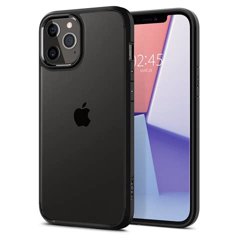 This could be the most compelling. Spigen iPhone 12 Pro Max Skal Ultra Hybrid Matte Black ...
