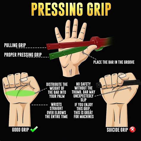 Maybe you would like to learn more about one of these? PRESSING GRIP | Grip strength exercises, Basic gym workout ...