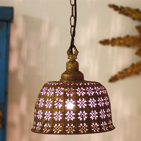 Moroccan lamps ceiling lighting fixture handmade brass style. moroccan ceiling pendant light by made with love designs ...
