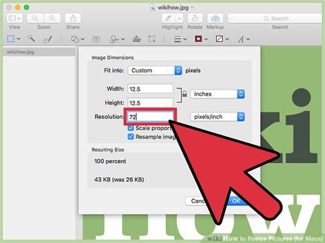 How To Resize Pictures For Macs 14 Steps With Pictures