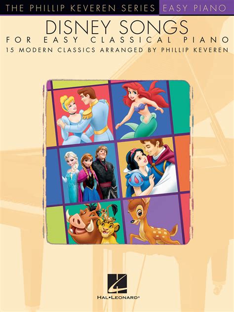 Disney Songs For Easy Classical Piano Arr Phillip Keveren The