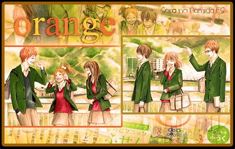 Hd Wallpaper Anime Orange Azusa Murasaka Hiroto Suwa Kakeru Naruse