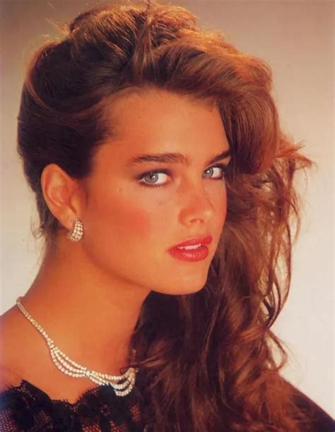 Model And Actress Brooke Shields Classic Portrait Picture Photo Print 85