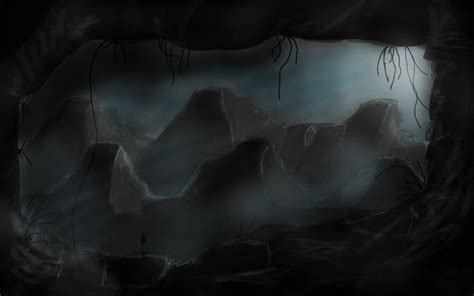 Dark Cave By Cronec On Deviantart