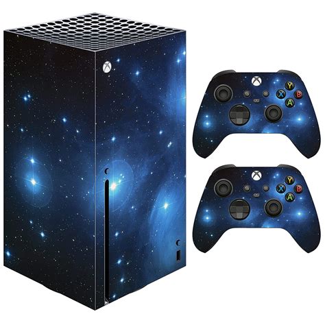 Galaxy Skin For Xbox Series X Console And Controllers Vinyl Space Wrap
