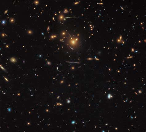 Hubbles Warped View Of The Universe Nasa