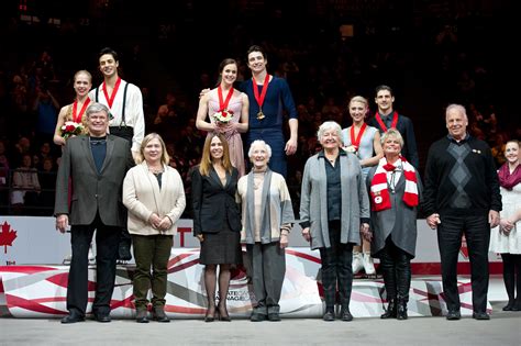 2017 Canadian Figure Skating Championships Medal Ceremony Photos