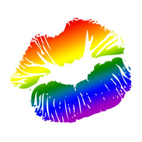 7 Lgbt Rainbow Dripping Lips Png Svg Ai Png Designs And Graphics Images And Photos Finder