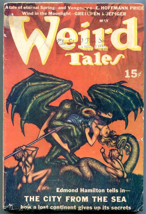 Weird Tales Pulp May Virgil Finlay Hannes Bok Clark Ashton Smith