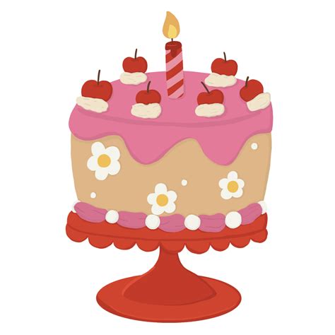 Pink Birthday Cake 14968211 Png