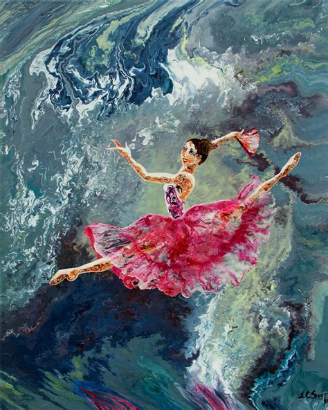 Abstract Ballerina Painting Top Painting Ideas