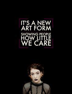 Don't you think that it's boring how people talk? 159 Best Lorde Lyrics images | Lorde lyrics, Lorde, Lyrics