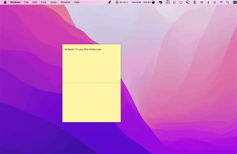 How To Use Stickies On Mac