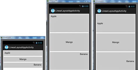 Android Linearlayout Tutorial With Example Basic Concepts Images