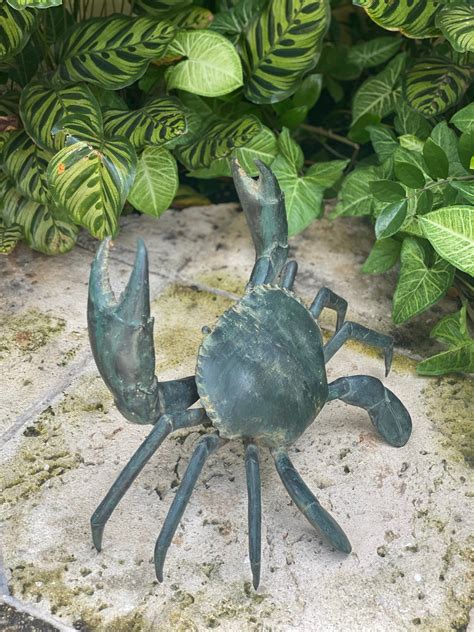 Bronze Crab Sculpture Walker Zabriskie Furniture