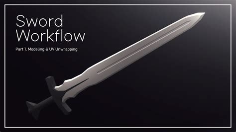 How I Model Swords For Roblox Studio Youtube
