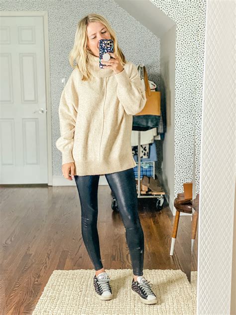 What To Wear With Leather Leggings Emmy Lou Styles