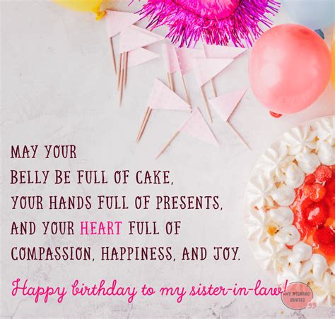Find more wishes, greetings under different categories a wishbirthday.com. Birthday Wishes For Sister In Law - Birthday Card For ...