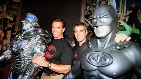 Freeze and poison ivy from freezing. George Clooney says Arnold Schwarzenegger was paid '20 ...