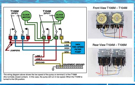Dual Speed Motor Wiring To Timers