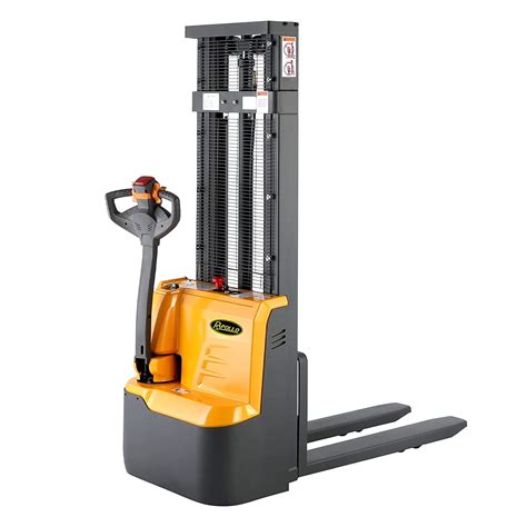 Apollolift 2640lb Full Electric Walkie Pallet Stacker Material Pallet