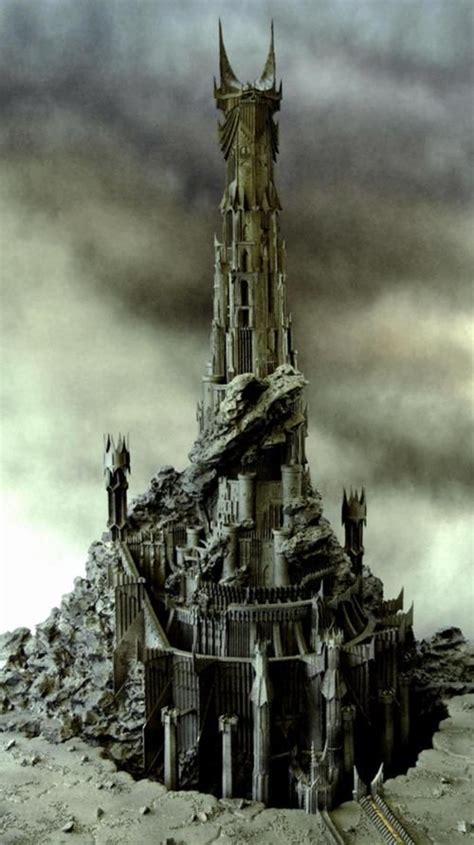 Barad Dûr Sauron Tower Lord Of The Rings Barad Dur
