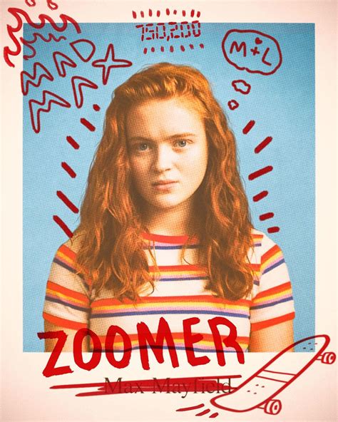 Stranger Things 3 - 'Zoomer' Poster - Max Mayfield - Max Mayfield Photo ...