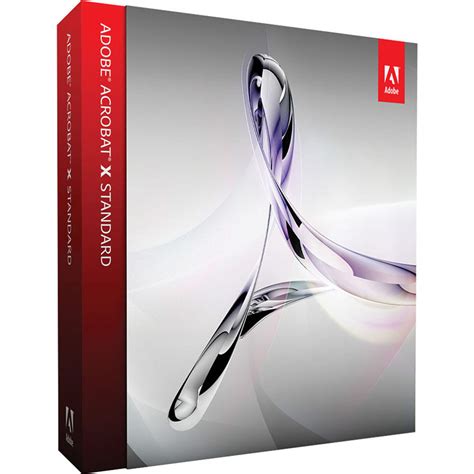 Adobe Acrobat X Standard Software For Windows 65085821 Bandh Photo