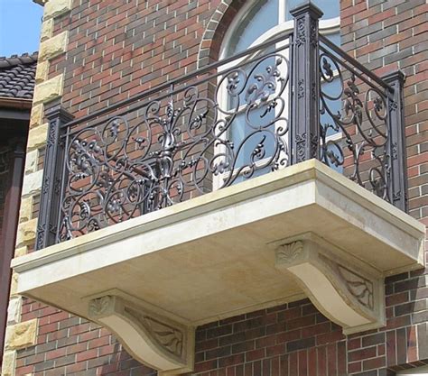 Custom Wrought Iron Balcony Railings Forged Balcony Railings Metal