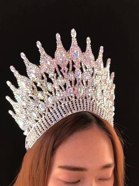 6 wholesale miss world beauty pageant crown custom tiaras contour band crowns buy wholesale