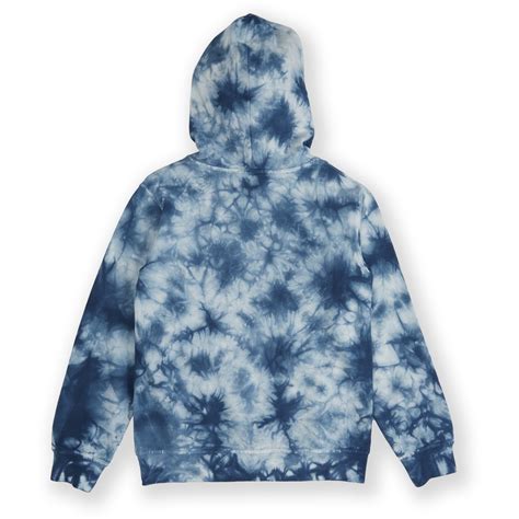 K D Boys Tie Dye Hoodie Navy Big W