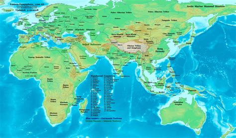 World Map 1100 Ad World History Maps