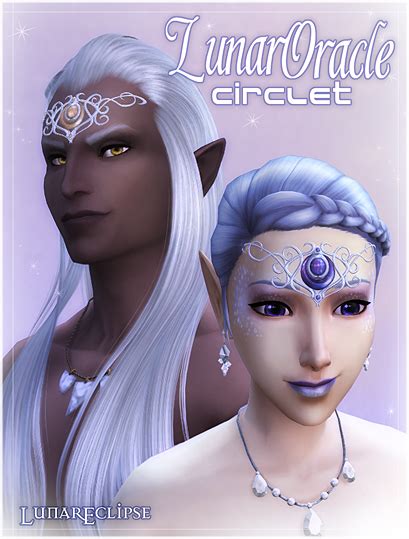 Mod The Sims Eclipse Lunar Oracle Circlet
