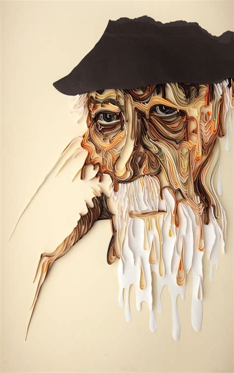 Incredibly Detailed Quilled Paper Portraits By Yulia Brodskaya