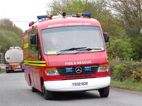 Hampshire Fire And Rescue Service Mercedes Benz Incident Command Unit