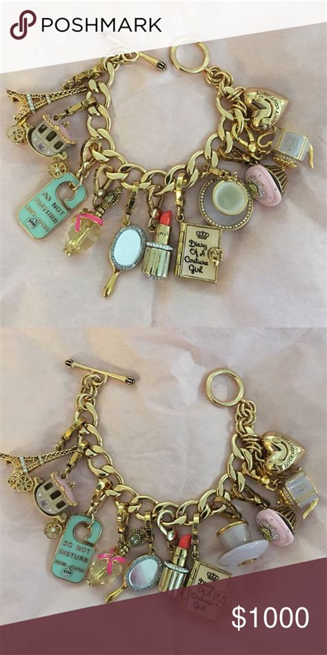 👑juicy Charm Bracelet Fit For A Princess👑 Juicy Couture Jewelry