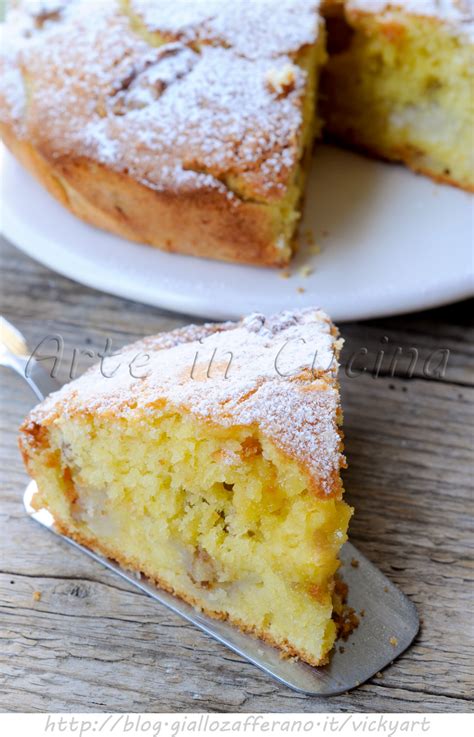 Torta di mele con noci e cannella. Torta con pere e noci morbida ricetta facile